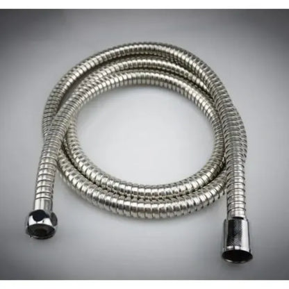 3m Shower Hose- Stainless Steel Shower Hose, stainless steel construction, 300 x 2 cm Overall Size, Silver Finish