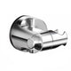 Adjustable Shower Head Holder with Suction Cup, ABS material, comfortable shower coverage, bathroom upgrade use, Silver Finish