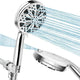 Shower Head 8+2 Functions Handheld Shower Nozzle with High Pressure Water Jet and Detachable Hose, high-pressure spray