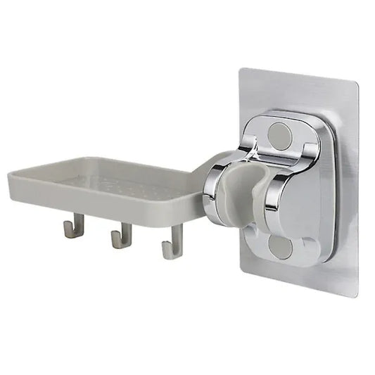 Hand Shower Holder Without Drilling Strong Adhesive Hand Shower Adjustable Angle (, waterproof protection, adjustable shower positioning