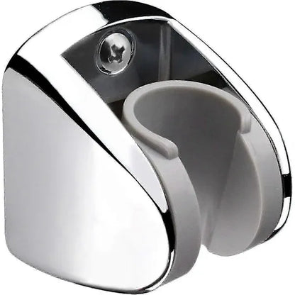 Wall Mounted Shower Bracket for Handheld Shower Head, Height and Angle Adjustable Bathroom Holder, ABS Material, Chrome Finish
