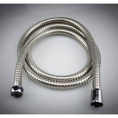 3 m Stainless Steel Shower Hose, Flexible Bathroom Hose with 300 x 2 cm Overall Size, Hot and Cold Water Use, Chrome Finish