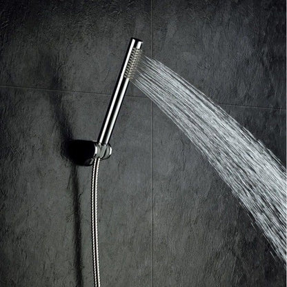Water-Saving 1-Spray Hand Shower Head, 48 Nozzle Design, High Pressure Brass, G1/2 Thread, water-saving flow, pressure-boosted flow