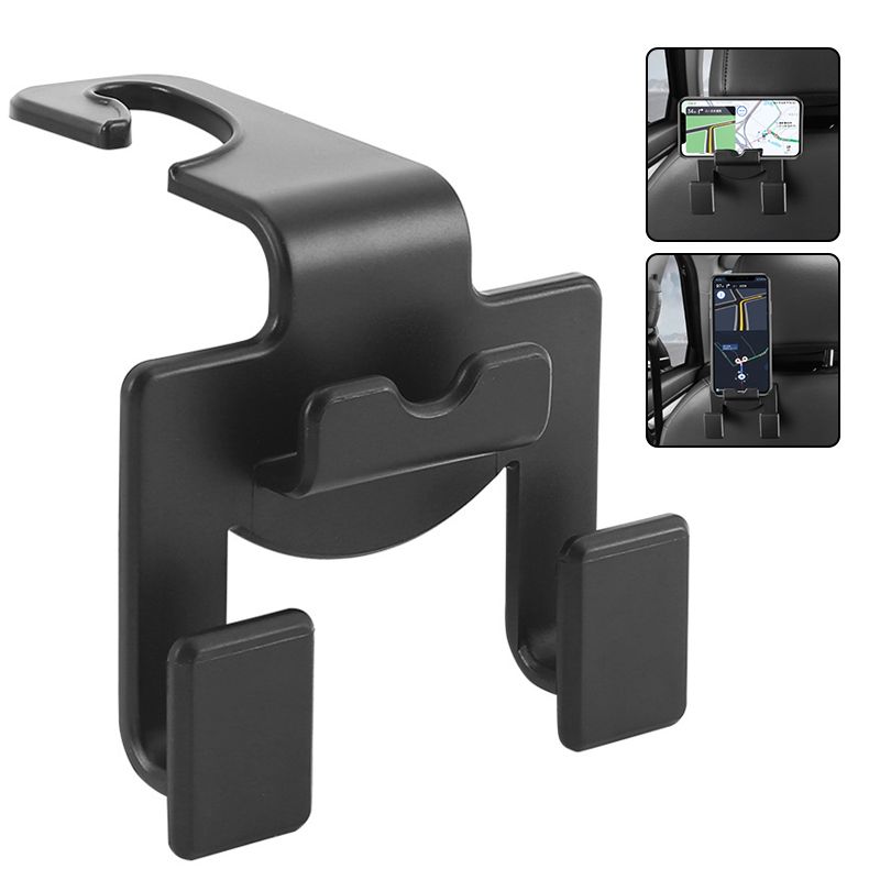 High Performance Phone holder for the back seat of the car, phone holder, headrest hooks, Replacement Part, Made of Abs