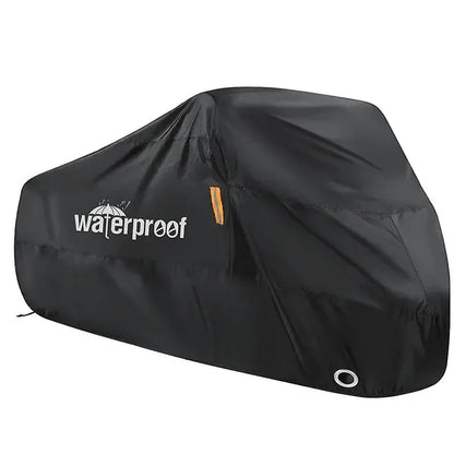 Sturdy Heavy Duty Replacement Outdoor bicycle cover waterproof bicycle cover with lock hole, Silver Color, Top Quality