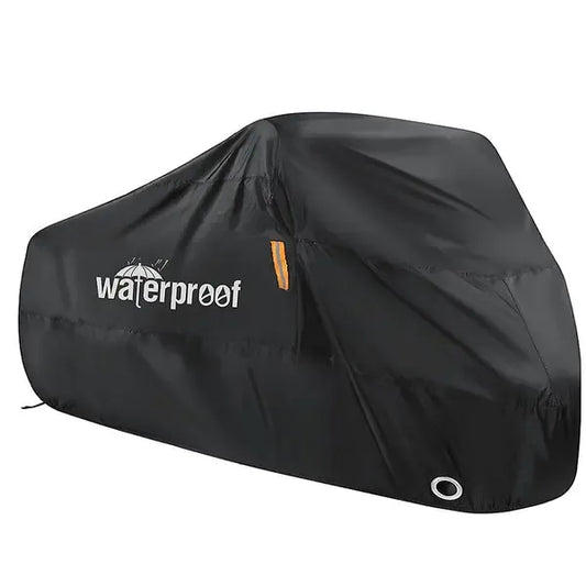 Sturdy Heavy Duty Replacement Outdoor bicycle cover waterproof bicycle cover with lock hole, Silver Color, Top Quality