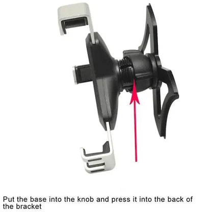 For- A3 8v S3 2014-2019 Mobile Phone Holder Mobile Mount Car Mount Accessories Black, Replacement Part, Made of Aluminum