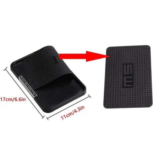 Long Lasting Premium Compatible Anti-slip Pad Car MagDashboard Tray Mount Anti-slip Mat (Black), Easy Installation