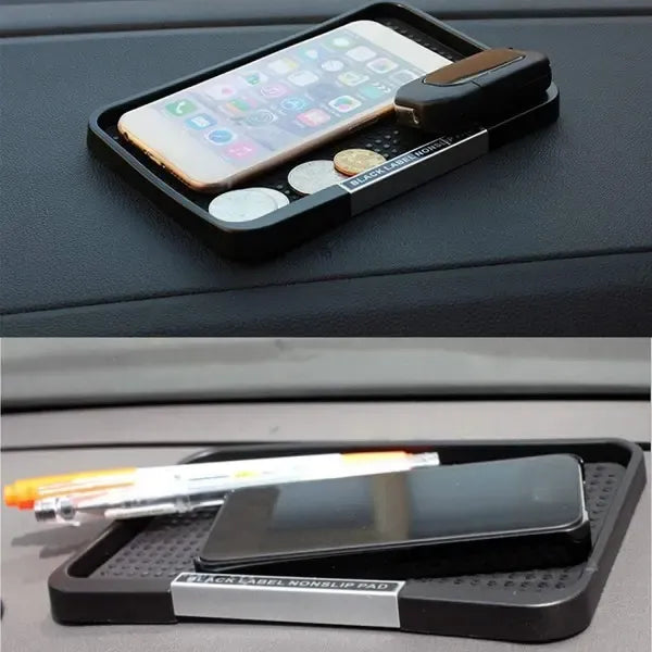 Long Lasting Premium Compatible Anti-slip Pad Car MagDashboard Tray Mount Anti-slip Mat (Black), Easy Installation