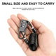 Reliable Professional Helmet Lock Portable Steel Cable Lock 3-Digit Password Combination, Black Color, Great Value