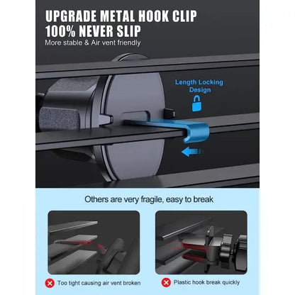 Phone holder for car. Handsfree mobile phone holder car, Silicone + Rubber material, dashboard mounting, stable phone or GPS support