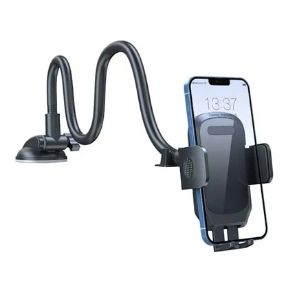 Car Mobile Holder with Suction Cup, Phone Holder for Car Dashboard, Windshield, Air Vent, Handsfree, Universal Mobile Holder, ABS + PC material
