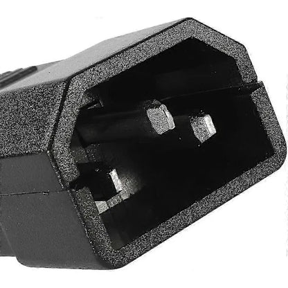 1 pair AC250V 10A IEC C14 male C13 female, 3 pin terminals Inline adapter contact power socket, Copper material