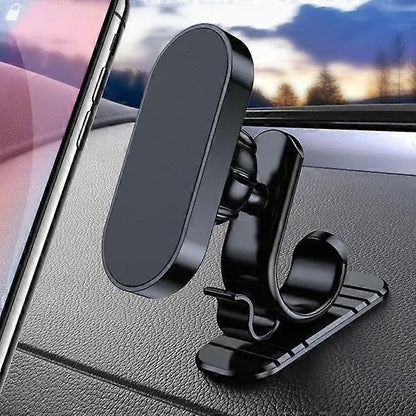 Car Mobile Holder, Magnetic Dashboard Mobile Holder, 360 Adjustable Stand for Mobile in Car, ABS material, dashboard mounting