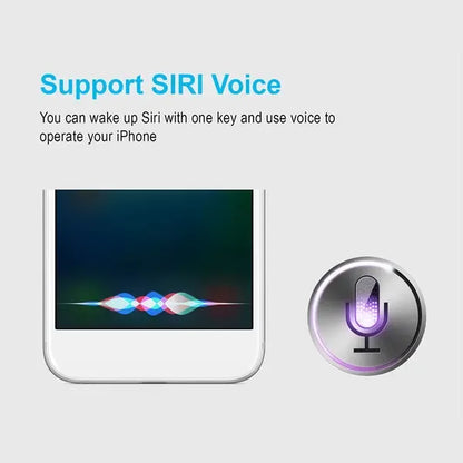 Bluetooth V5.0 Handsfree Car Screen Protector Phone Rechargeable Wireless Music Speakerphone Kit, ABS + Metal material