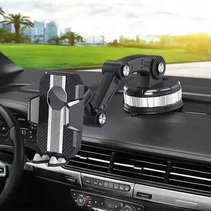 Fixed Car Accessories Shockproof Navigation Mobile Phone Holder Large Van Plus Suction Cup Type Articulated Arm Car Mobile Phone Holder
