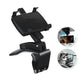 Swivel Mobile Holder - The Car, Silicone + Rubber material, dashboard mounting, stable phone or GPS support, Black Color