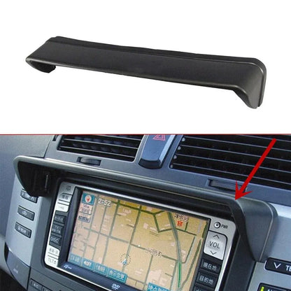 Universal Car GPS Sun Shade Visor Cover Anti Glare Shield for 7 to 8 Inch Navigation Screens Black, for Car Truck Motorcycle and Vehicle Use