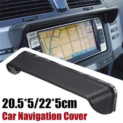 Universal Car GPS Sun Shade Visor Cover Anti Glare Shield for 7 to 8 Inch Navigation Screens Black, for Car Truck Motorcycle and Vehicle Use