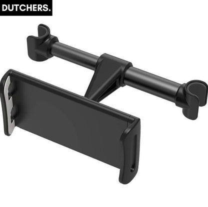 Car Tablet and Phone Holder with 360 Degree Rotation, Adjustable Mount for 11.9 to 27.9 cm Devices for Cars, Trucks and Daily Driving, Black