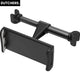 Car Tablet and Phone Holder with 360 Degree Rotation, Adjustable Mount for 11.9 to 27.9 cm Devices for Cars, Trucks and Daily Driving, Black