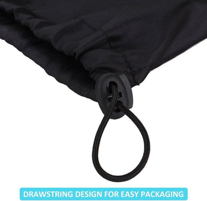 Travel Bag for Car Seat and Stroller, Transport Bag with Shoulder Strap, Waterproof, Convenient for Air Travel, 86 x 43 cm, Black