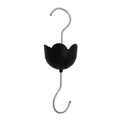 Large Diameter Ant Moat Cup Clear Reservoir Hard Plastic Stainless Hook Heavy-Duty Ant Guard for Hummingbird Feeder Garden Outdoor Backyard Decoration