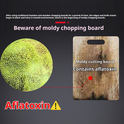 PALIFEUR Cutting Board Non Toxic Steel Cutting Boards for Kitchen, Different Sizes & Non Slip Handles, Servicealbe Non Stick Chopping Board D