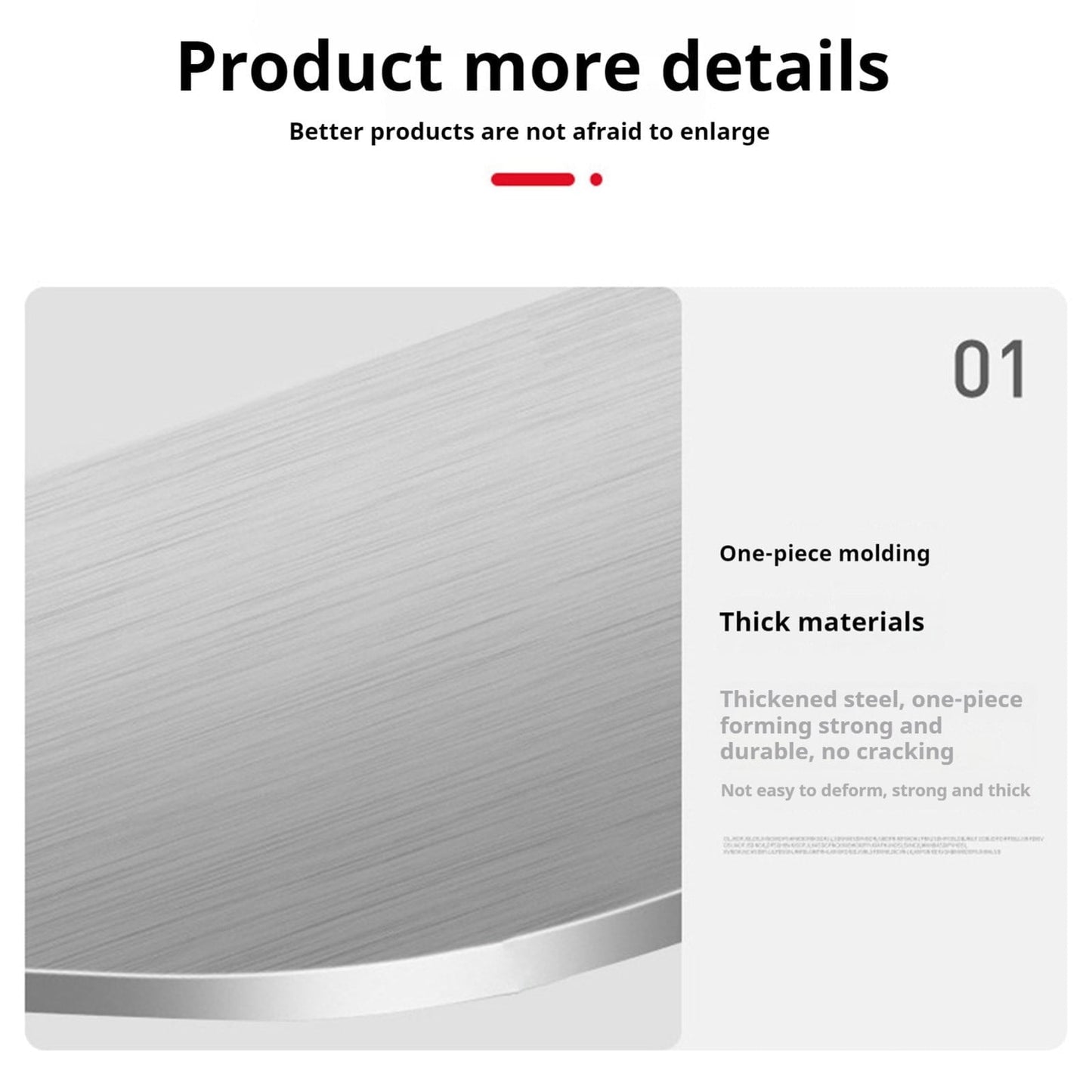PALIFEUR Cutting Board Non Toxic Steel Cutting Boards for Kitchen, Different Sizes & Non Slip Handles, Servicealbe Non Stick Chopping Board D
