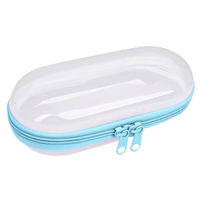Tyidzon Pencil Pouch, Pencil Bags with Zipper, Pencil Case Pouch Storage Pens, Markers, Crayons Supplies Blue
