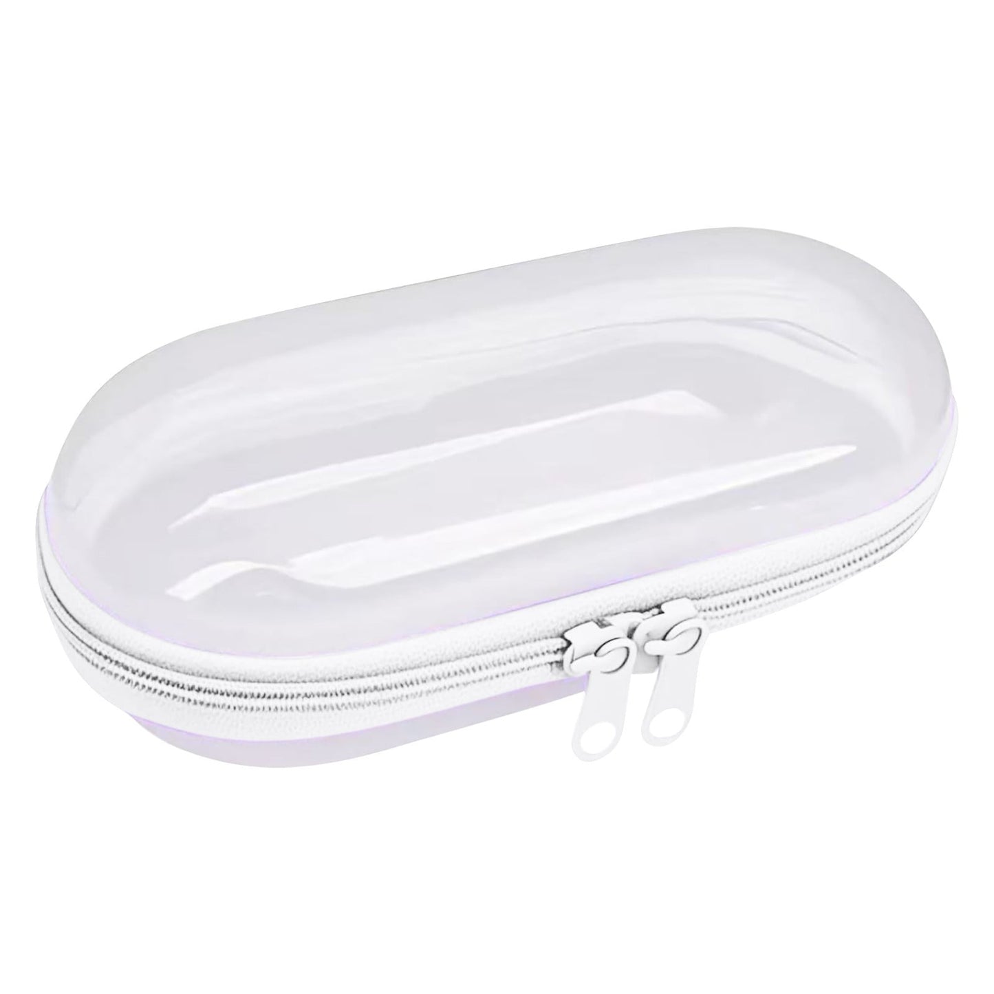 Tyidzon Pencil Pouch, Pencil Bags with Zipper, Pencil Case Pouch Storage Pens, Markers, Crayons Supplies White