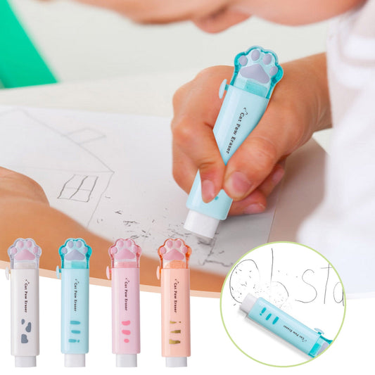 Tyidzon Erasers for Pencils 2 Pack, Cute Pencil Erasers for Office, Erasers for Drawing Sketching Blue