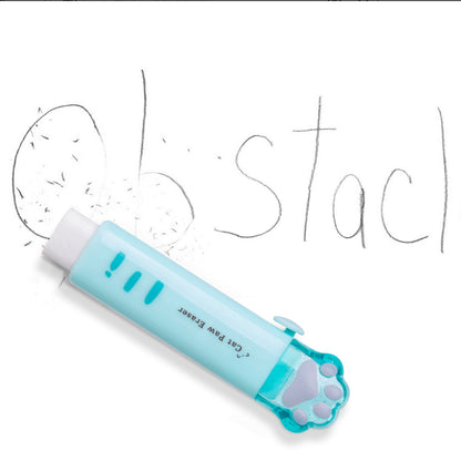 Tyidzon Erasers for Pencils 2 Pack, Cute Pencil Erasers for Office, Erasers for Drawing Sketching Blue