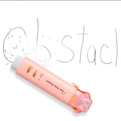 Tyidzon Erasers for Pencils 2 Pack, Cute Pencil Erasers for Office, Erasers for Drawing Sketching Orange