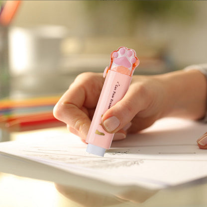 Tyidzon Erasers for Pencils 2 Pack, Cute Pencil Erasers for Office, Erasers for Drawing Sketching Orange
