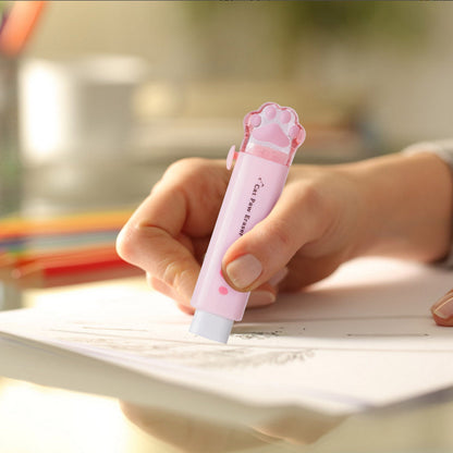 Tyidzon Erasers for Pencils 2 Pack, Cute Pencil Erasers for Office, Erasers for Drawing Sketching Pink