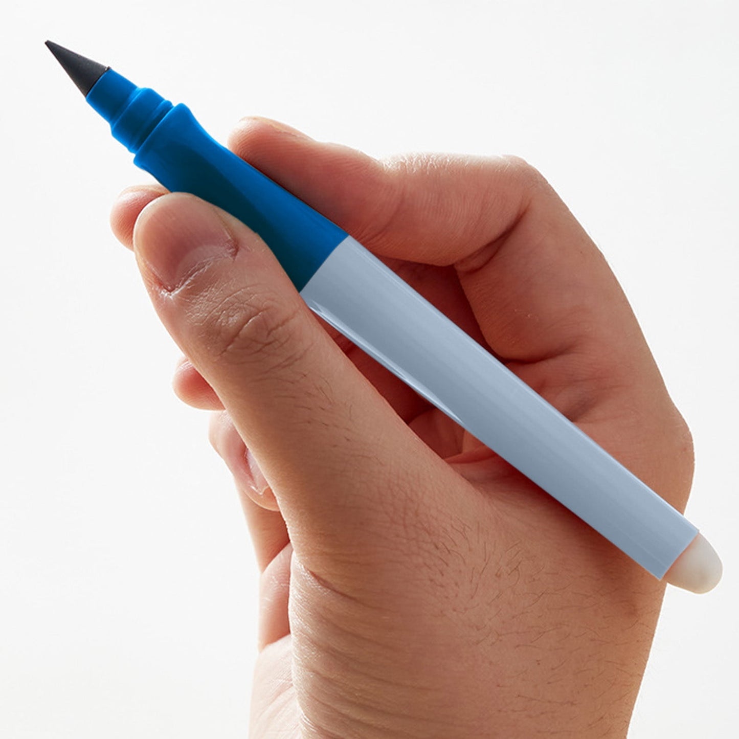 Tyidzon Forever Pencils for Writing, No Need Sharpened Pencil Cute Inkless Everlasting Pencil for Sketching, Replace Mechanical Pen for Sketch, Drawing and Writing Blue