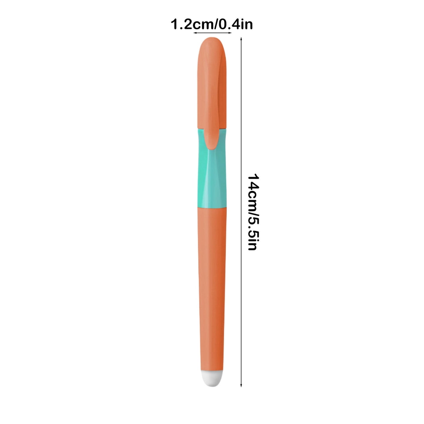 Tyidzon Forever Pencils for Writing, No Need Sharpened Pencil Cute Inkless Everlasting Pencil for Sketching, Replace Mechanical Pen for Sketch, Drawing and Writing Orange