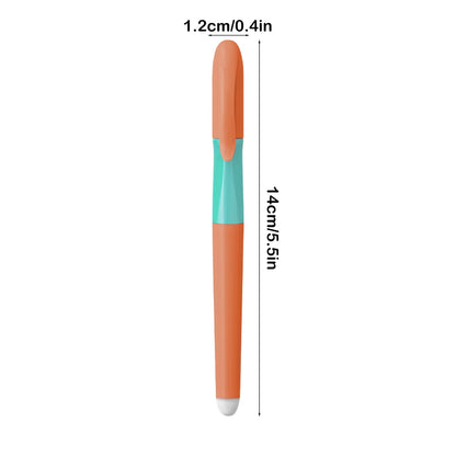 Tyidzon Forever Pencils for Writing, No Need Sharpened Pencil Cute Inkless Everlasting Pencil for Sketching, Replace Mechanical Pen for Sketch, Drawing and Writing Orange