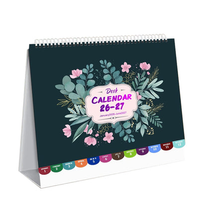 Dmlowu 2026 Desk Calendar - 8x10 inch Desk Calendar 2026-2027, 12 Months Desk Calendar Runs From January 2026 To December 2026, Exquisite Desk Calendar 2026 V