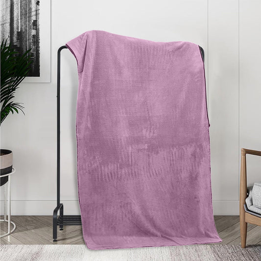 PALIFEUR Extra Large Bath Towels, Soft Highly Absorbent Bath Towels Microfiber Velvet Towels Lightweight Quick Drying Towels for Bathroom Beach, Spa, Shower, Hotel-27.5×55.1"-Gray A_#Purple