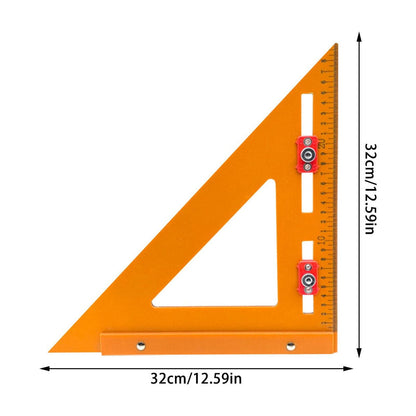 Clearance Back to School Supplies! JWDX Right Angle Ruler Punching Positioning Triangle Ruler B, for Dormitories, Apartments, Shared Spaces and Study Areas (Include: 1*Triangle Ruler) Clearance Sale B