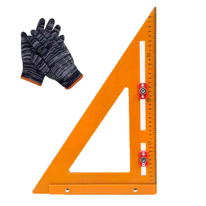 Clearance Back to School Supplies! JWDX Right Angle Ruler Punching Positioning Triangle Ruler B, for Dormitories, Apartments, Shared Spaces and Study Areas (Include: 1*Triangle Ruler) Clearance Sale B