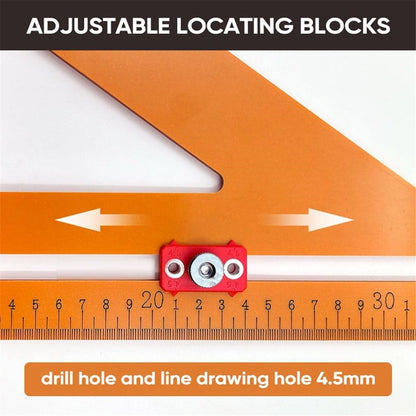 Clearance Back to School Supplies! JWDX Right Angle Ruler Punching Positioning Triangle Ruler B, for Dormitories, Apartments, Shared Spaces and Study Areas (Include: 1*Triangle Ruler) Clearance Sale B
