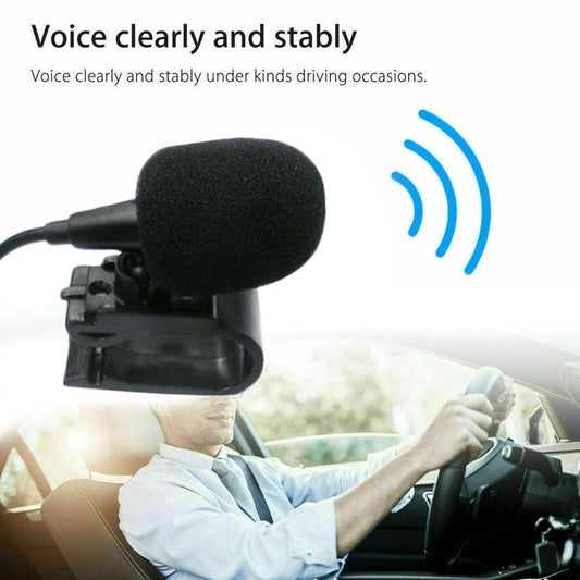 Tonain G1Z3 Handsfree Pioneer In Car CD DVD Microphone, Black