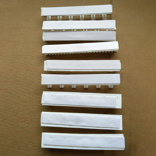 Adhesive Curtain Rod Hooks 9 in 1 Adhesive Paste Wall Hanging Storage Hooks Jewelry Display Organizer Necklace Hanger Newyear Arrival! White