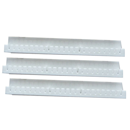 Adhesive Curtain Rod Hooks 9 in 1 Adhesive Paste Wall Hanging Storage Hooks Jewelry Display Organizer Necklace Hanger Newyear Arrival! White