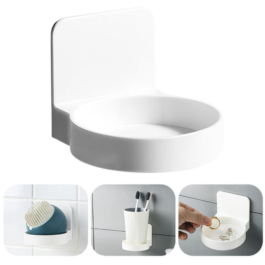 JWDX Rack Clearance, Wall Mounted Cup Holder Versatile Saving Cup Organizer for Home Bathroom As shown