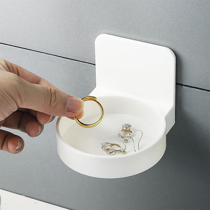 JWDX Rack Clearance, Wall Mounted Cup Holder Versatile Saving Cup Organizer for Home Bathroom As shown