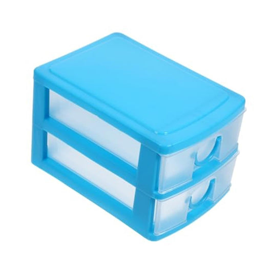 JWDX Rack Clearance, Mini Desktop Drawer Multi Layer Plastic Drawer Storage Box Cosmetic Storage Container Tabletop Sundries Storage Case Removable Desktop Organizer Box As shown